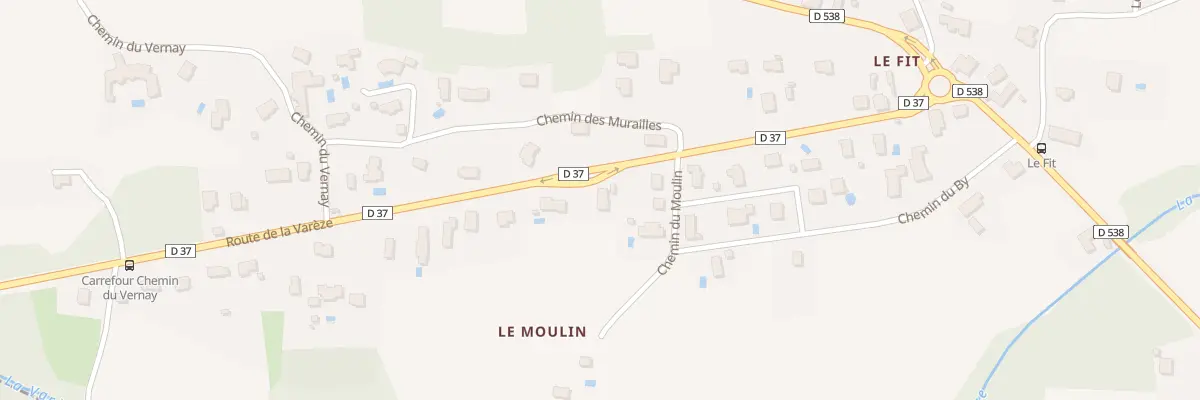 Plan du 5950 Le Moulin à Cour-et-Buis