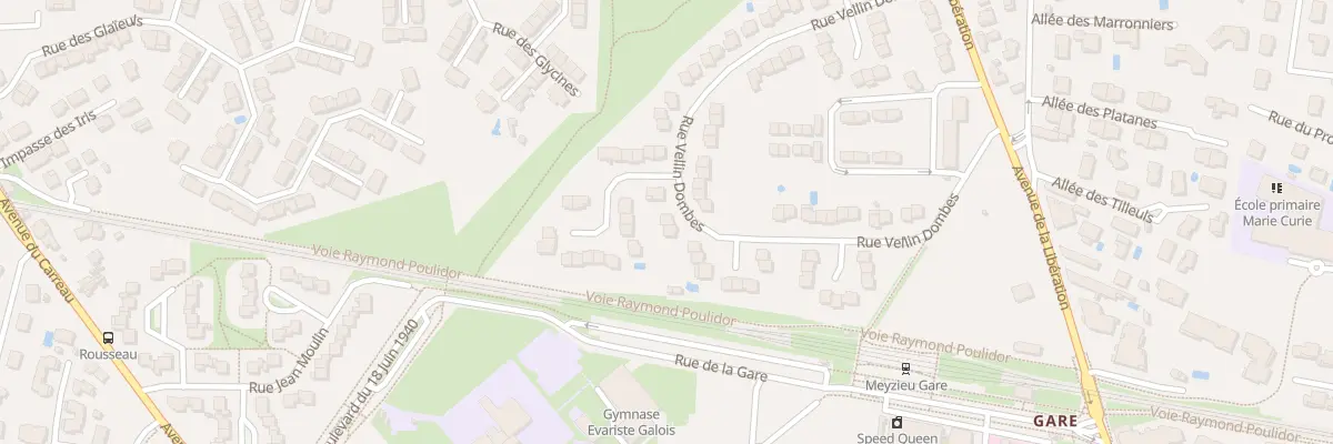 Plan du 84 Rue Vellin Dombes à Meyzieu
