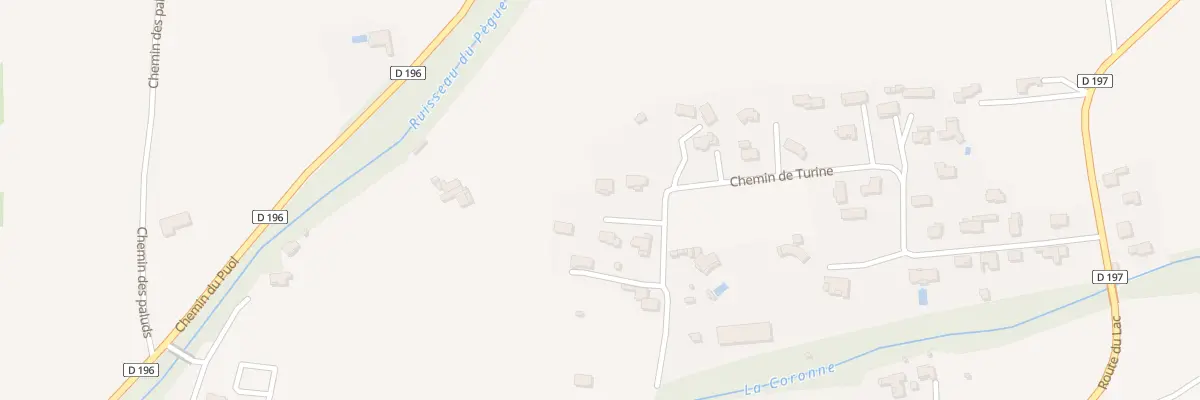 Plan du 42A Che de Turine à Valréas