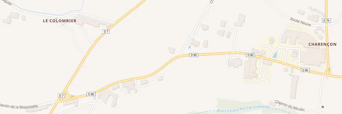 Plan du 5244 Le Colombier à Gigondas
