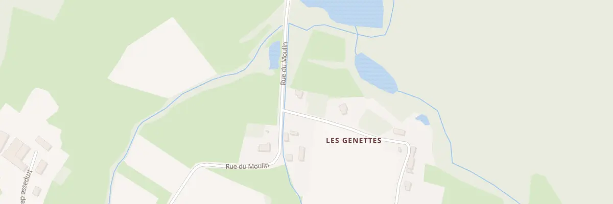 Plan du 1 Imp des Genettes à Montcoy