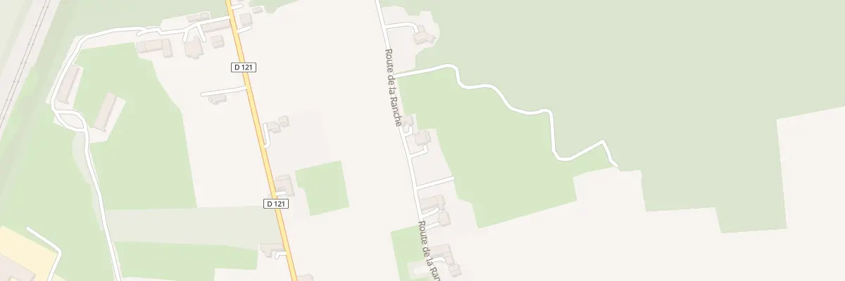 Plan du 604 Rte La Ranche à Lapeyrouse-Mornay