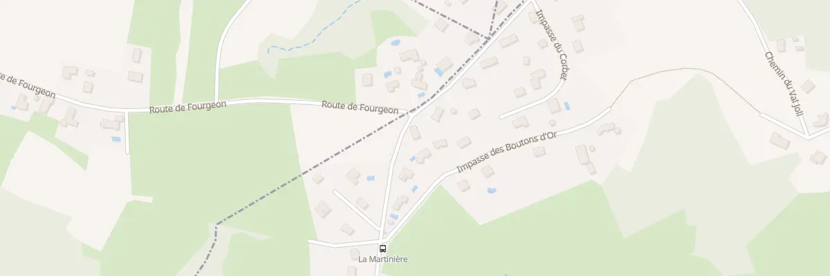 Plan du 2120 Rte du Corbet à Saint-Just-Chaleyssin