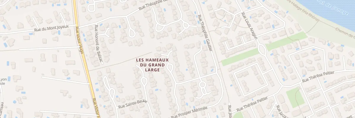 Plan du 39 Rue Prosper Mérimée à Meyzieu