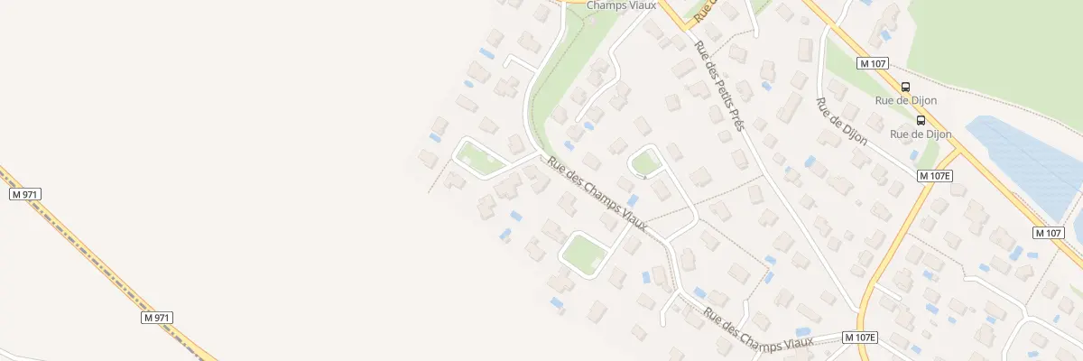 Plan du 37 Rue des Champs Viaux à Daix
