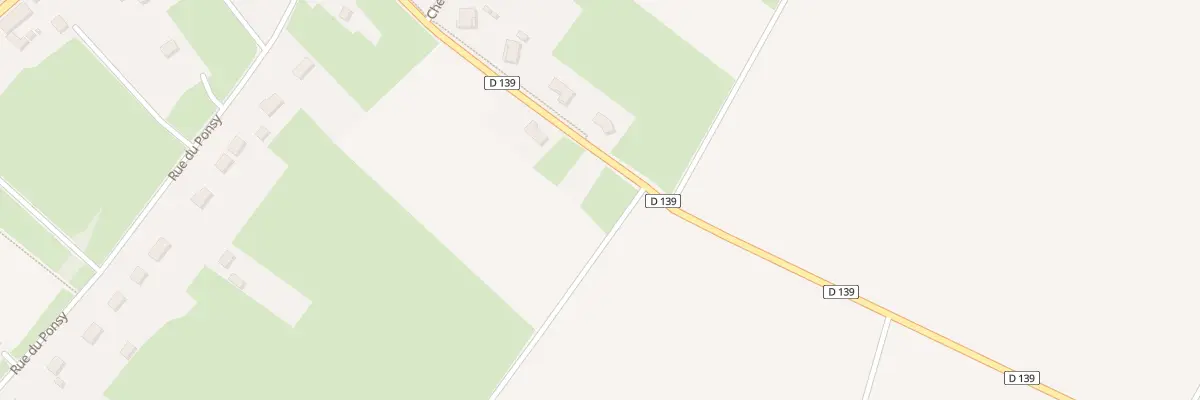 Plan du 8 Rte de Saint Martin à Damerey