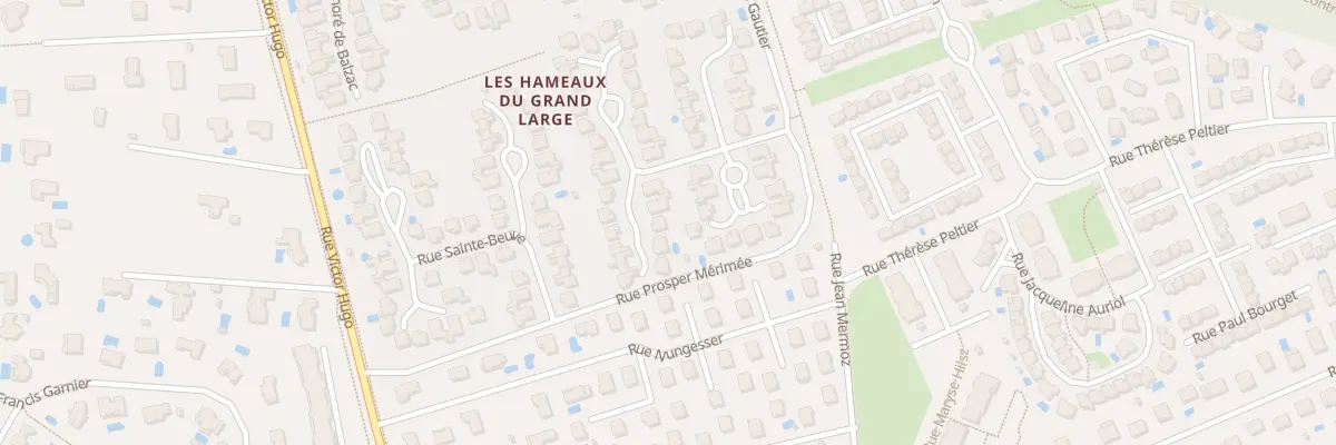 Plan du 30 Rue Prosper Mérimée à Meyzieu