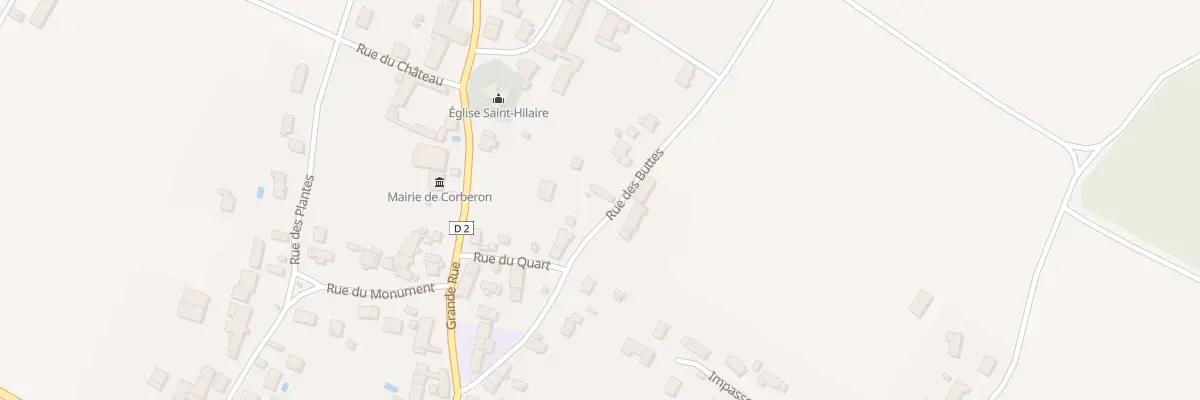 Plan du 5 Rue des Buttes à Corberon
