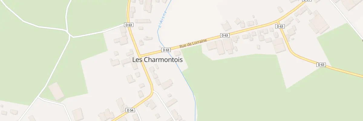 Plan du 1 Rue de Lorraine aux Charmontois