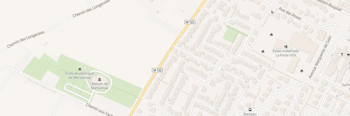 Plan du 52D Rte des Grands Crus à Marsannay-la-Côte