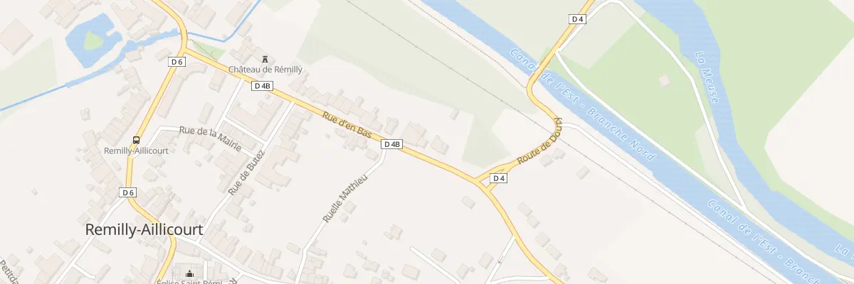 Plan du 27 Rue d’En Bas à Remilly-Aillicourt
