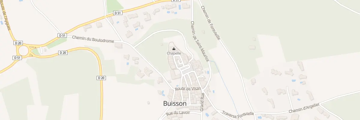 Plan du 5027 Le Village à Buisson