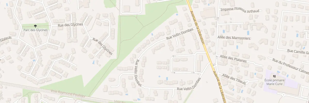 Plan du 31 Rue Vellin Dombes à Meyzieu