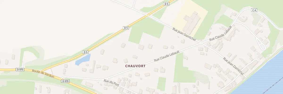 Plan du 23 Rue Claude Lebault à Allerey-sur-Saône
