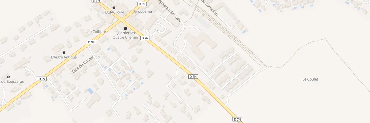 Plan du 203 Rte de Marseille à Plan-d’Orgon
