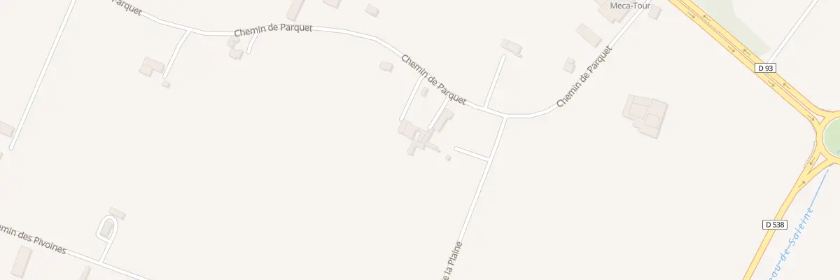 Plan du 9006 Chaufonde à Crest