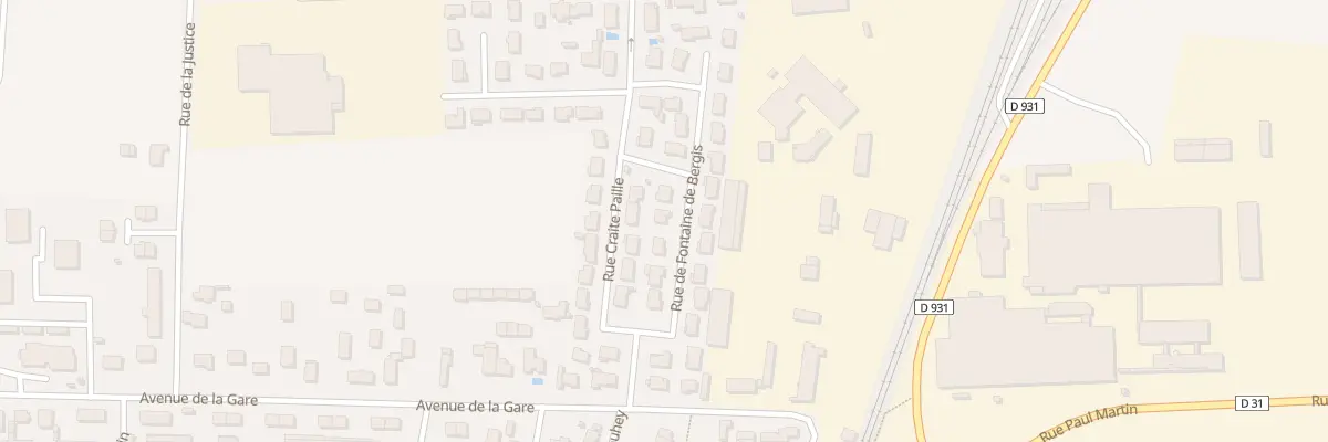 Plan du 11 Rue Fontaine de Bergis à Gevrey-Chambertin