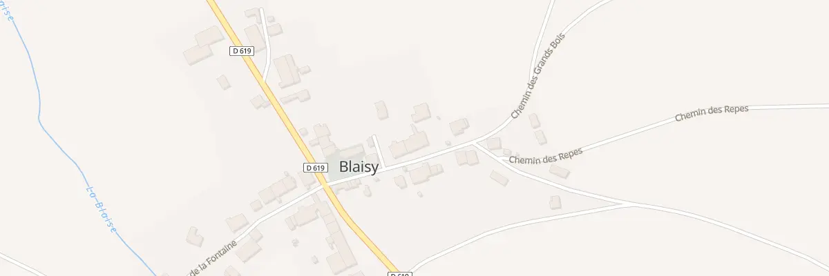 Plan du 5 Rue de la Mairie à Blaisy