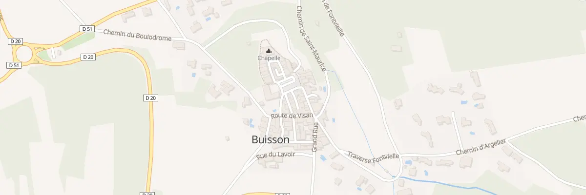 Plan du 5040 Pl de Verdun à Buisson