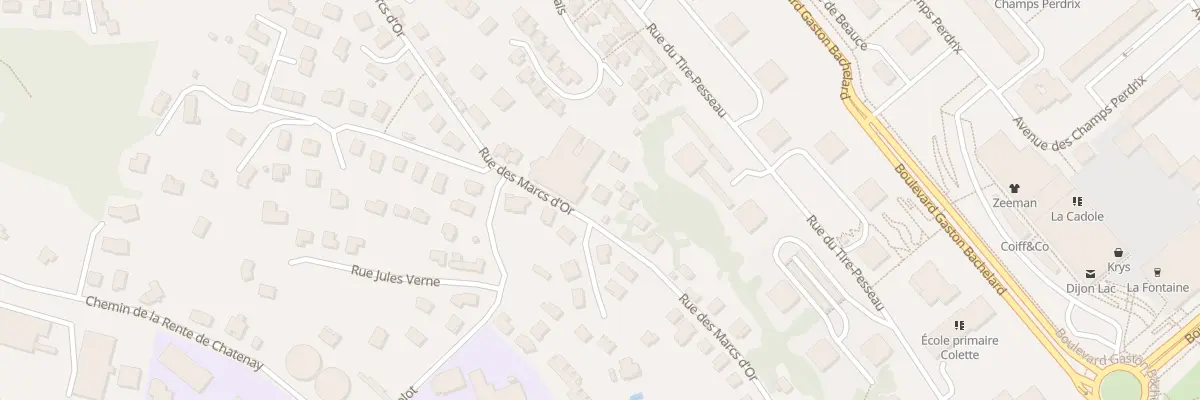 Plan du 50T Rue des Marcs d’Or à Dijon
