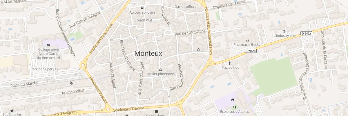 Plan du 15 Rue du Xveme Corps à Monteux