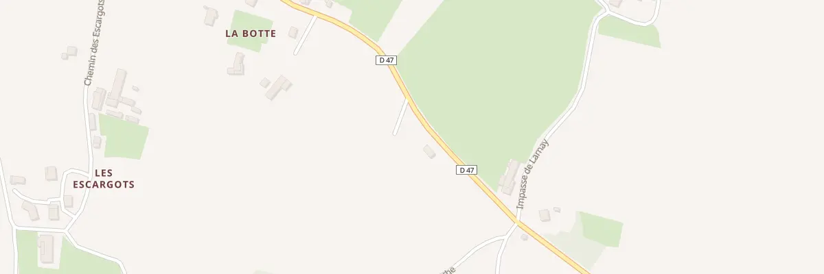 Plan du 840 Rte de Coberthoud à Bâgé-Dommartin