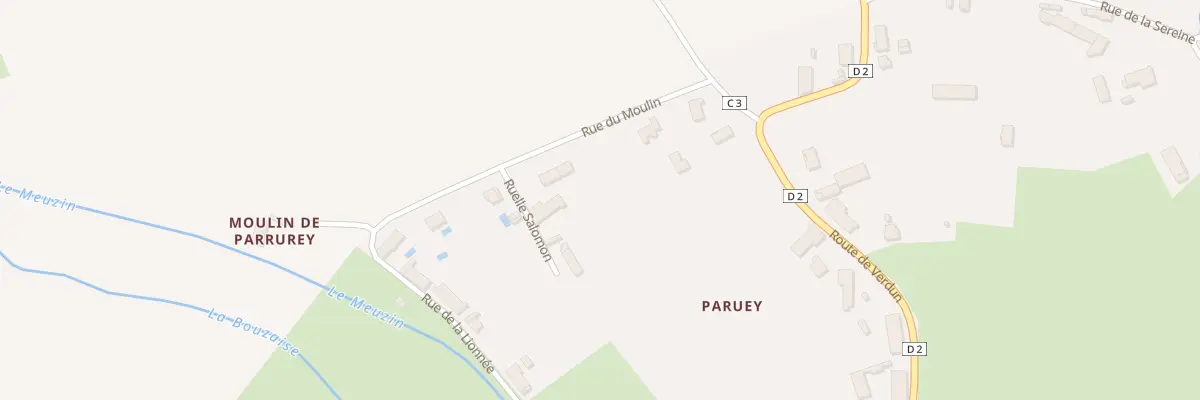 Plan du 5 Rue du Moulin à Corgengoux
