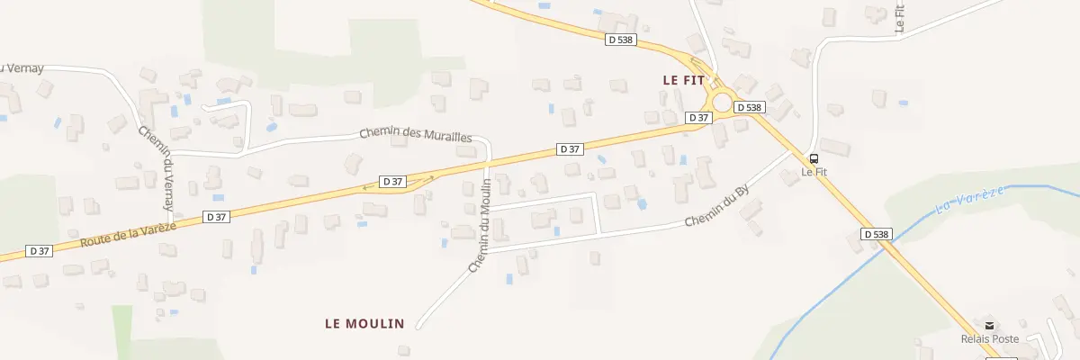 Plan du 5281 Le Fit à Cour-et-Buis