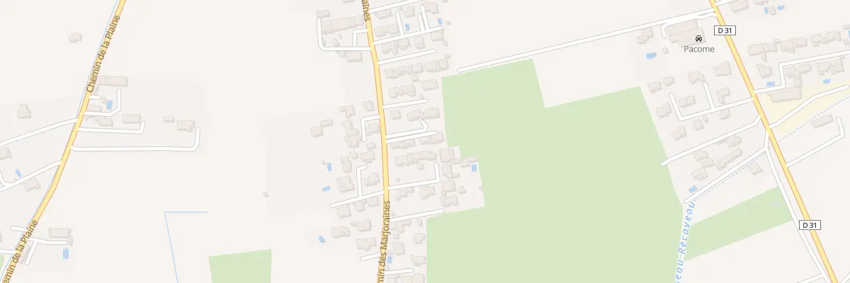 Plan du 541 Che des Marjoraines à Monteux