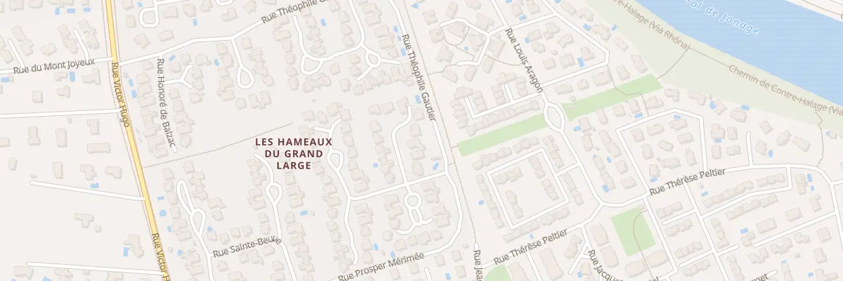 Plan du 5 Rue Prosper Mérimée à Meyzieu
