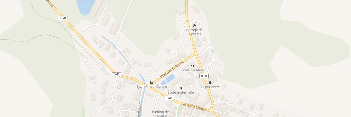 Plan du 81 Rue des Grillons à Eyzin-Pinet