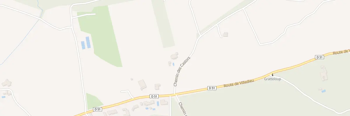 Plan du 5343 La Beaume à Buisson