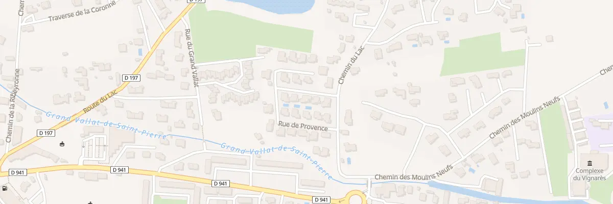 Plan du 9007F Rue de Provence à Valréas