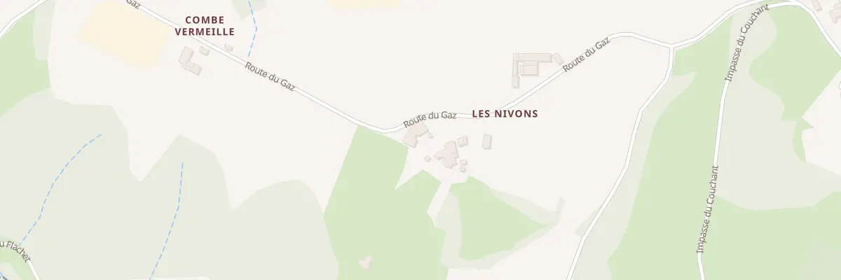 Plan du 635 Rte du Gaz à Tersanne