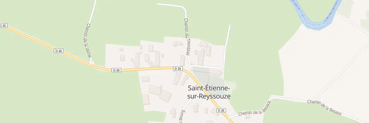 Plan du 11 Pl du 19 Mars 1962 à Saint-Étienne-sur-Reyssouze