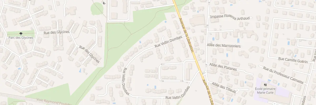 Plan du 19 Rue Vellin Dombes à Meyzieu