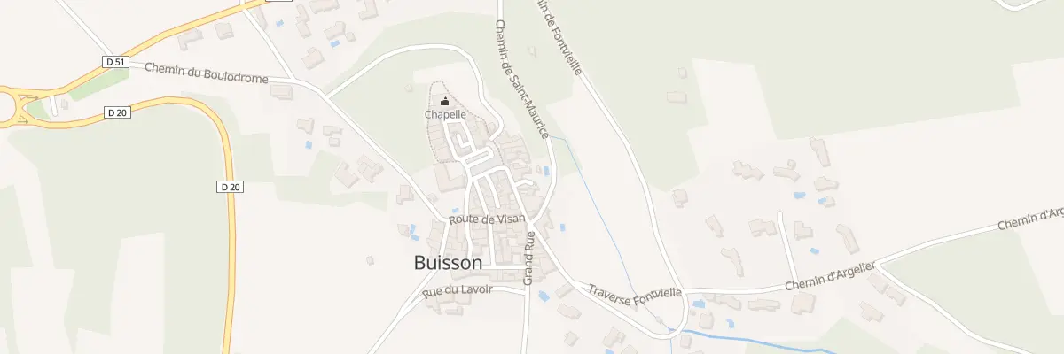 Plan du 5019 Le Village à Buisson