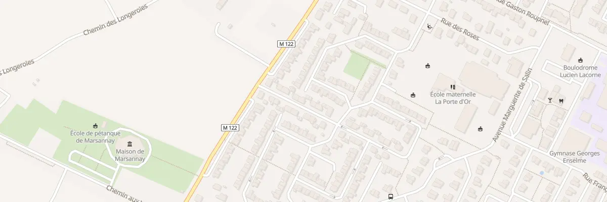 Plan du 9 Rue des Geraniums à Marsannay-la-Côte
