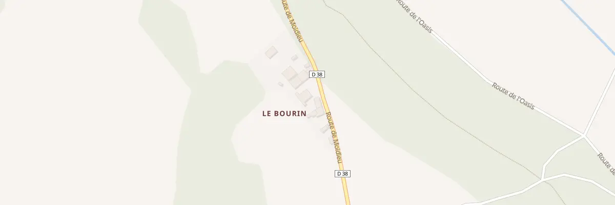 Plan du 971 Rte de Moidieu à Eyzin-Pinet