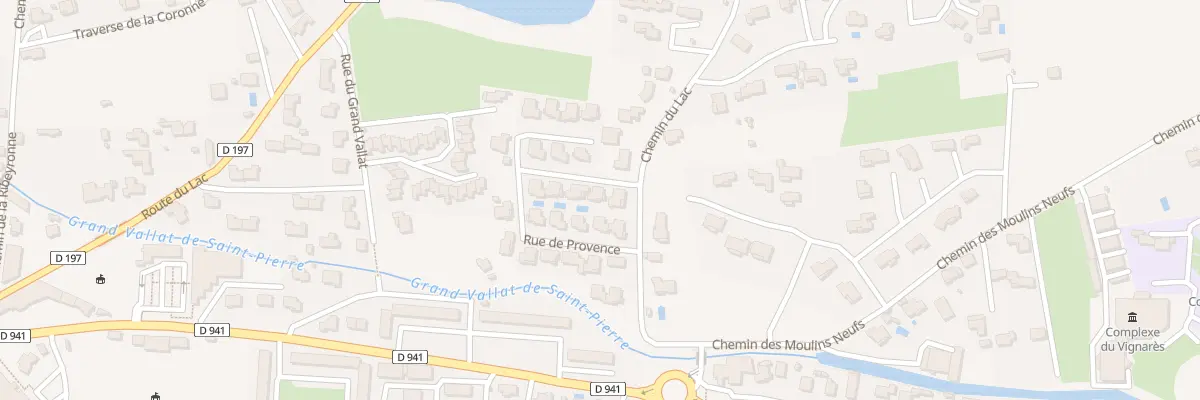 Plan du 9006F Rue de Provence à Valréas