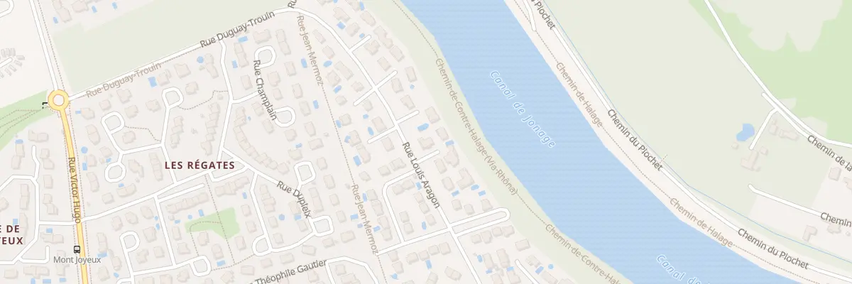 Plan du 31 Rue Louis Aragon à Meyzieu