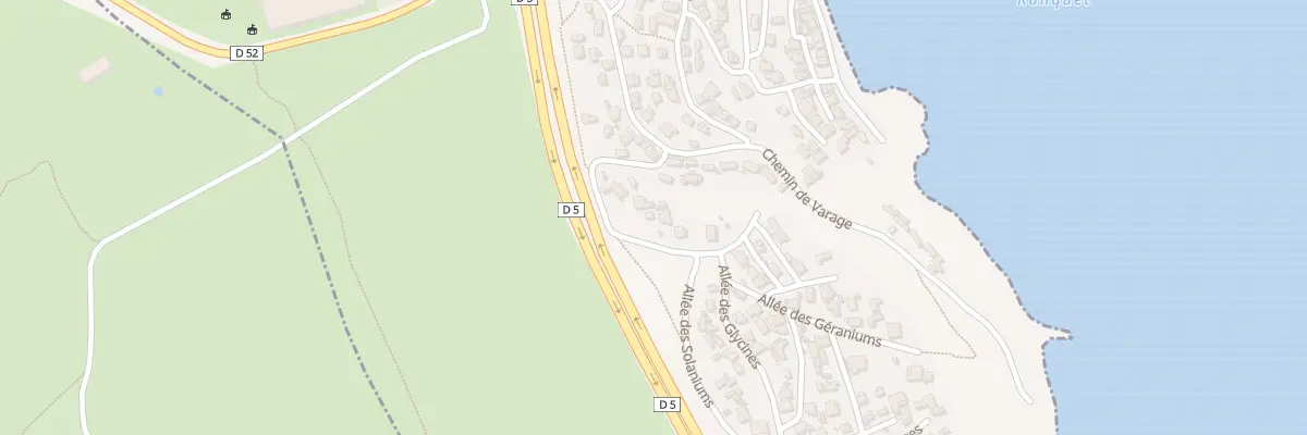 Plan du 377 Grand Chemin à Istres
