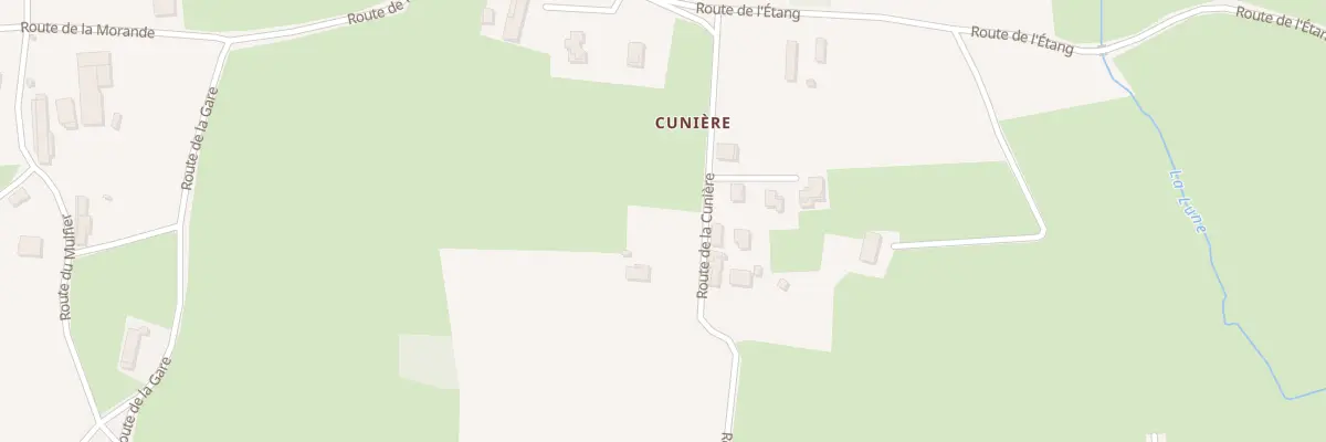 Plan du 475 Rte de la Cunière à Chavannes-sur-Reyssouze