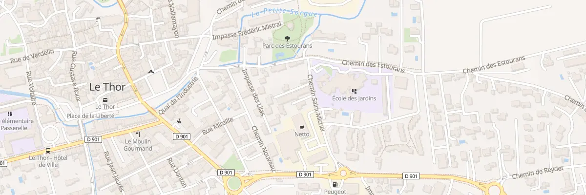 Plan du 6 Che Saint Michel au Thor