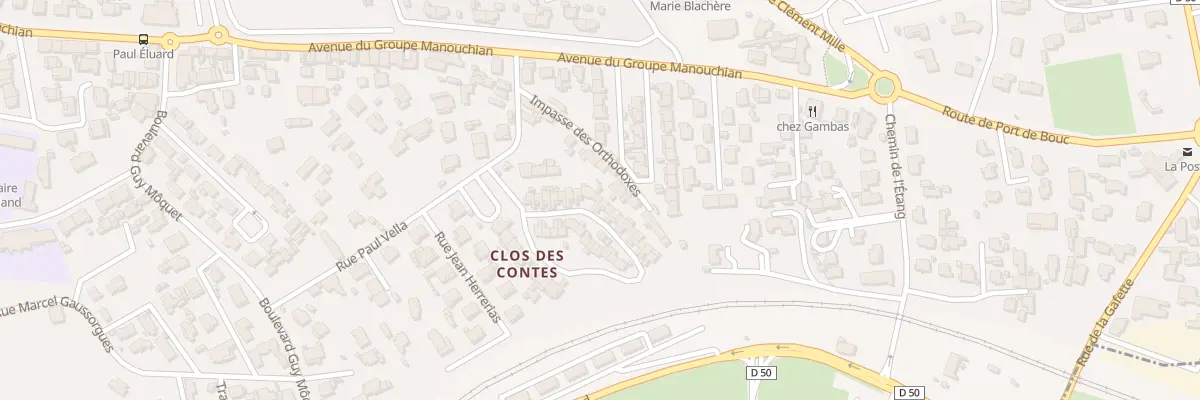 Plan du 9 Lot les Genets à Port-de-Bouc