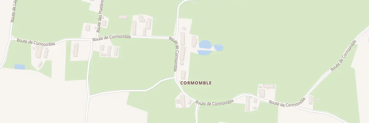 Plan du 481 Rte de Cormomble à Boissey