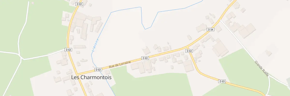Plan du 2 Rue de Lorraine aux Charmontois