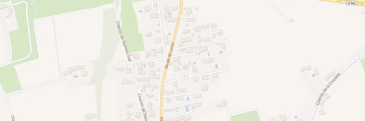 Plan du 596 Rte de Loriol à Monteux