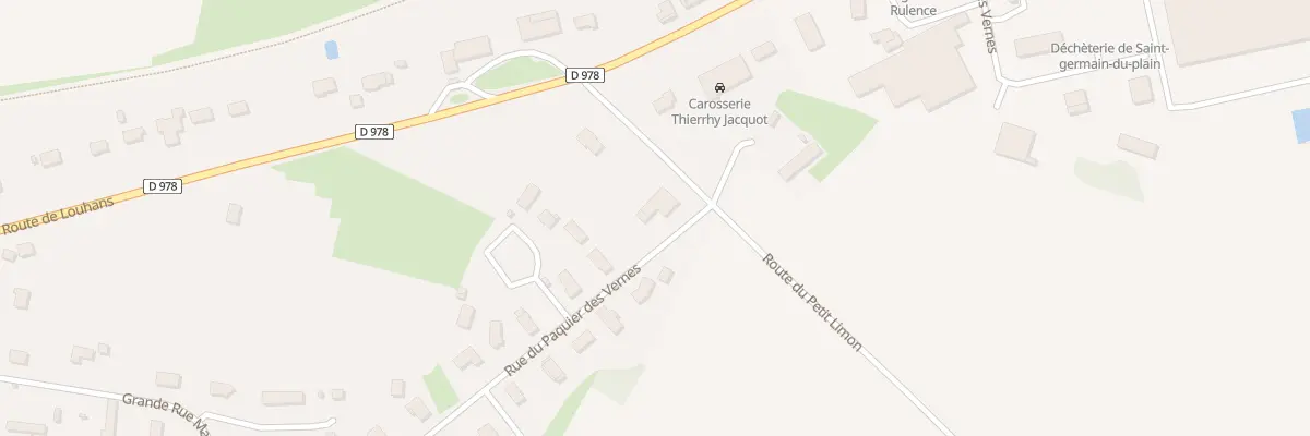 Plan du 9 Rue du Pâquier des Vernes à Saint-Germain-du-Plain
