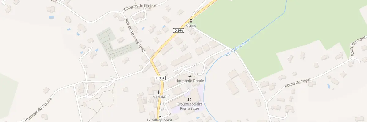 Plan du 95 Rue Gaston Perrier à Saint-Just-Chaleyssin